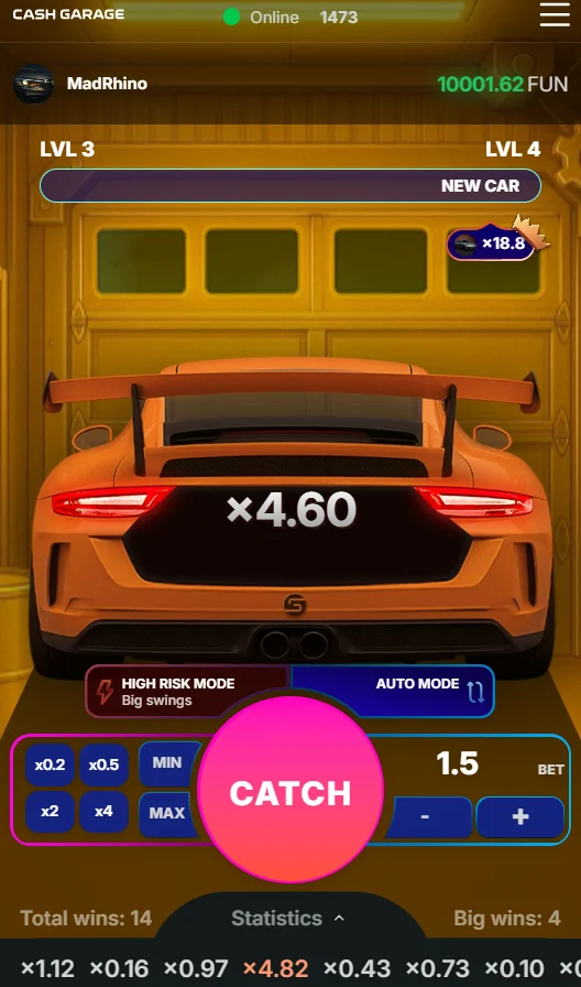 Cash Garage Demo gratuita