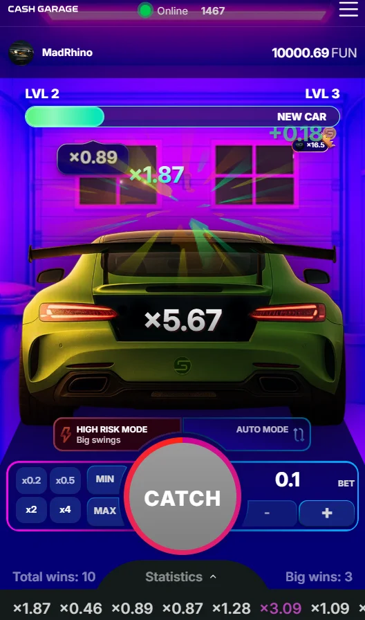 Cash Garage Gioca gratis