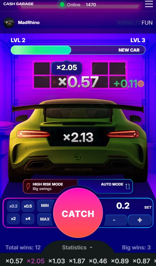 Cash Garage Gioco